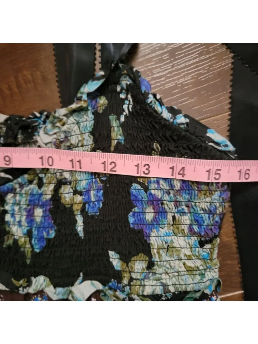 Free People Bluebell Maxi Dress Boho Chic Whimsical Fairy Garden Floral Womens L - Picture 5 of 6